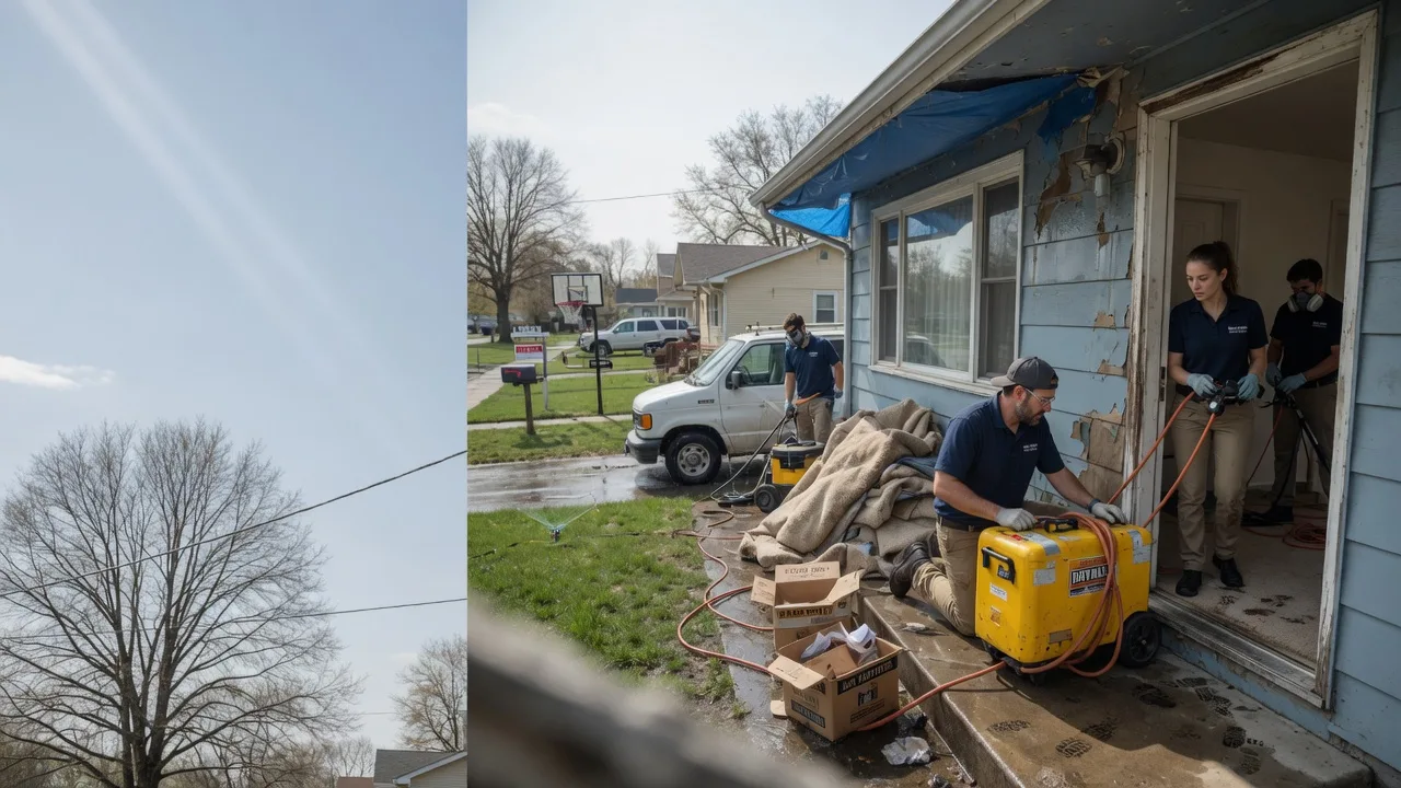 Basement Flood Cleanup in Goshen, MA near me